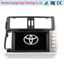 Dos DIN Universal Car DVD Player para Toyota Prado 2014